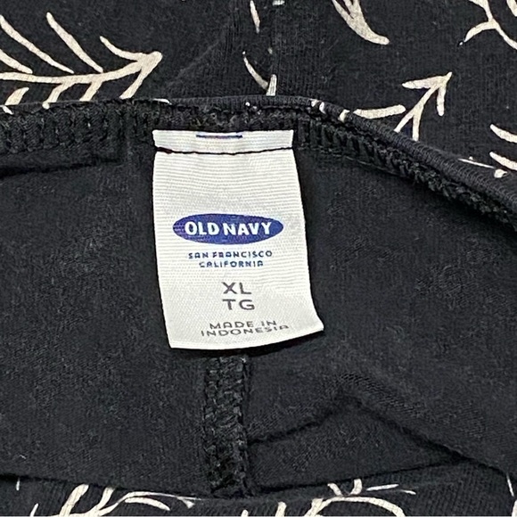 Old Navy Sleeveless Fern Print Mini Fit and Flare A line Dress - Picture 3 of 4